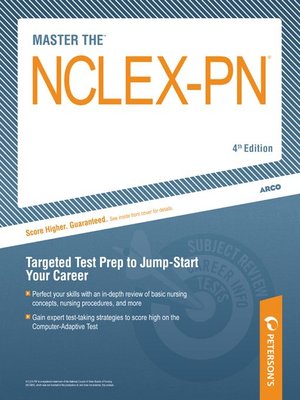 cover image of Master the NCLEX